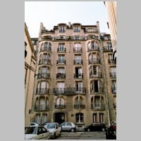 Paris, Guimard-16eme, rue-agar , Wikipedia.jpg